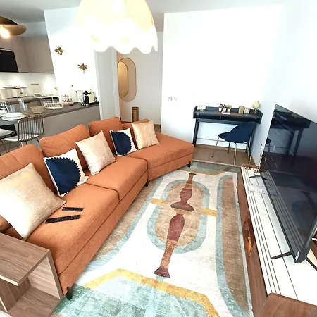 T3 Luxe Neuf 6p 2 Ch 2 Salle De Bain Parking Prive En Sous Sol Lit Bebe C105 Appartamento Chessy (Seine-et-Marne)